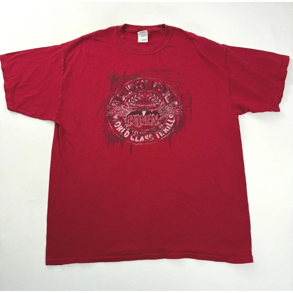 Holiday World‎ Raven Graphic Tee Theme Park Souvenir XL